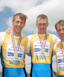 Jüri Jäänson, Tõnu Endrekson, Leonid Gulov, Andrei Jämsä / 2005 MK etapivõit